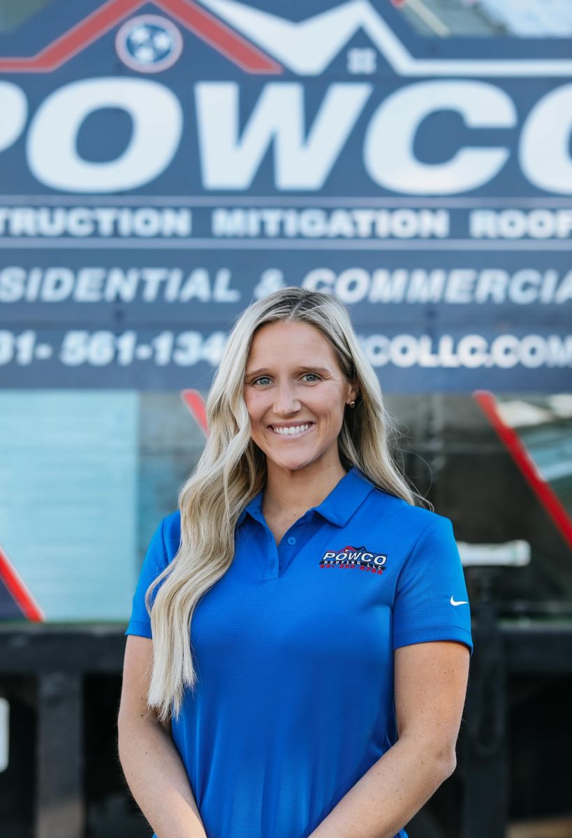 POWCO comapany and staff standing with company truck
